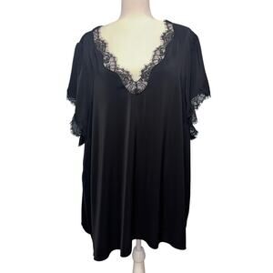 Torrid Womens 5 Top Holiday Whimsigoth Dark Romantic Feminine Minimalist Lace
